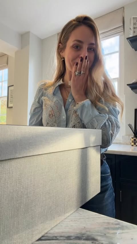 Instagram post by @fleurdeforce for Strathberry. Caption reads: [...] 😱 THANK YOU @strathberry - I’ve been....