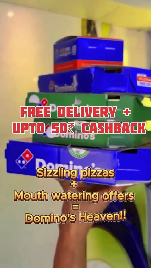 Instagram post by @midhun_bigday_ for Domino's Pizza. Caption reads: ⚡🍕 Weekend Cravings? Say Less 🍕⚡ Weekend....