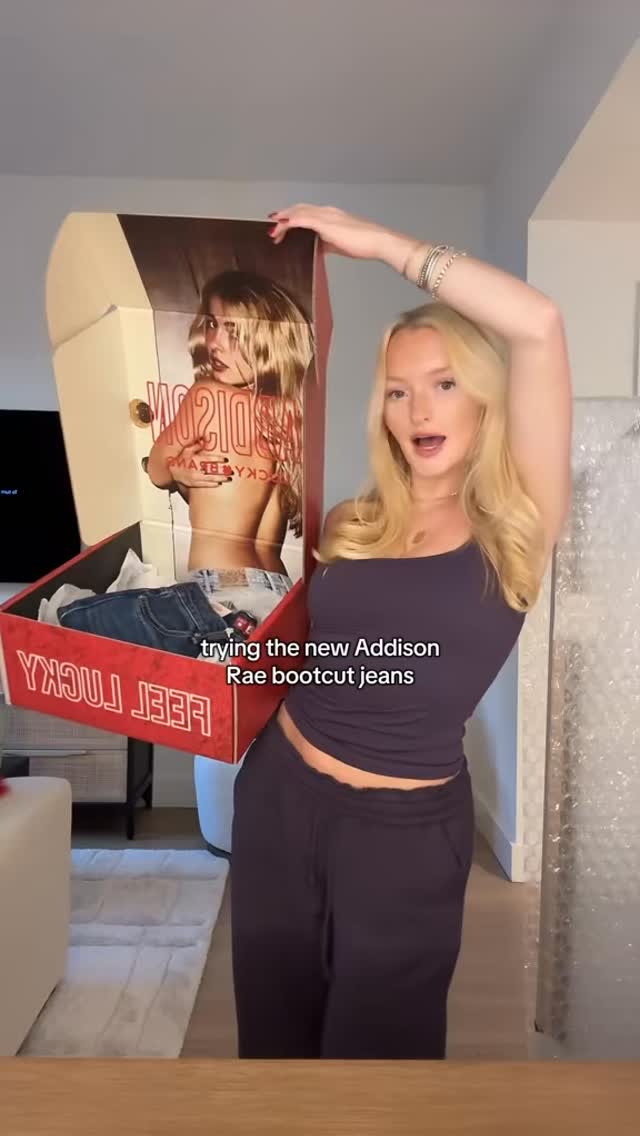 Instagram post by @hannahlizzy_ for Lucky Brand. Caption reads: Immediate confidence boost.