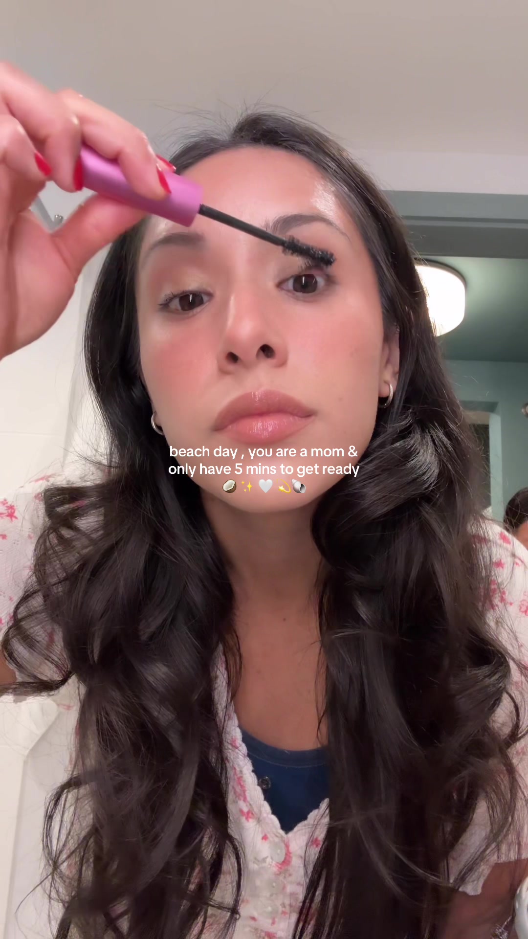 TikTok post by @therealanahy_ for Beautyblender. Caption reads: [...] Beauty @NYX Professional Makeup....