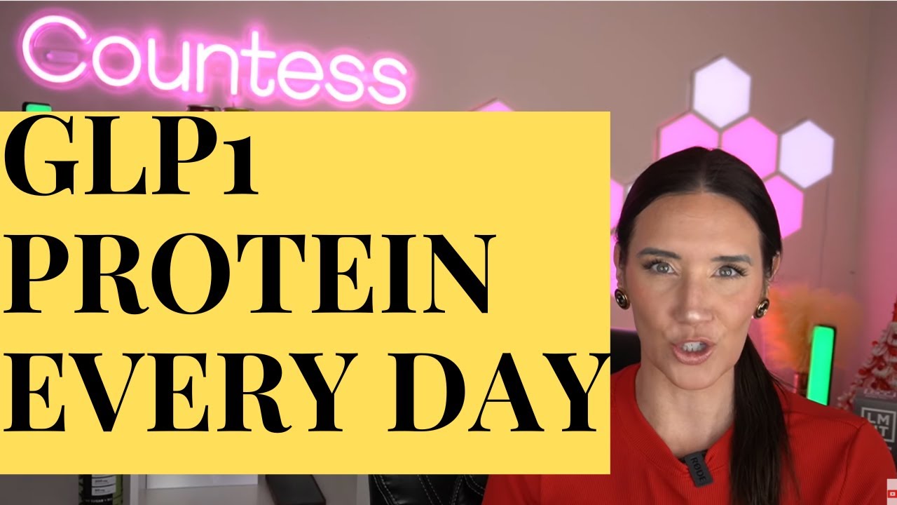YouTube post by @CountessofShopping for Clean Simple Eats. Caption reads: (Dietician Recommended!) PROTEIN I EAT EVERY DAY....