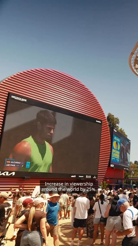 Instagram post by @safetyculturehq for Australian Open. Caption reads: [...] we do it better?” Find out how the....