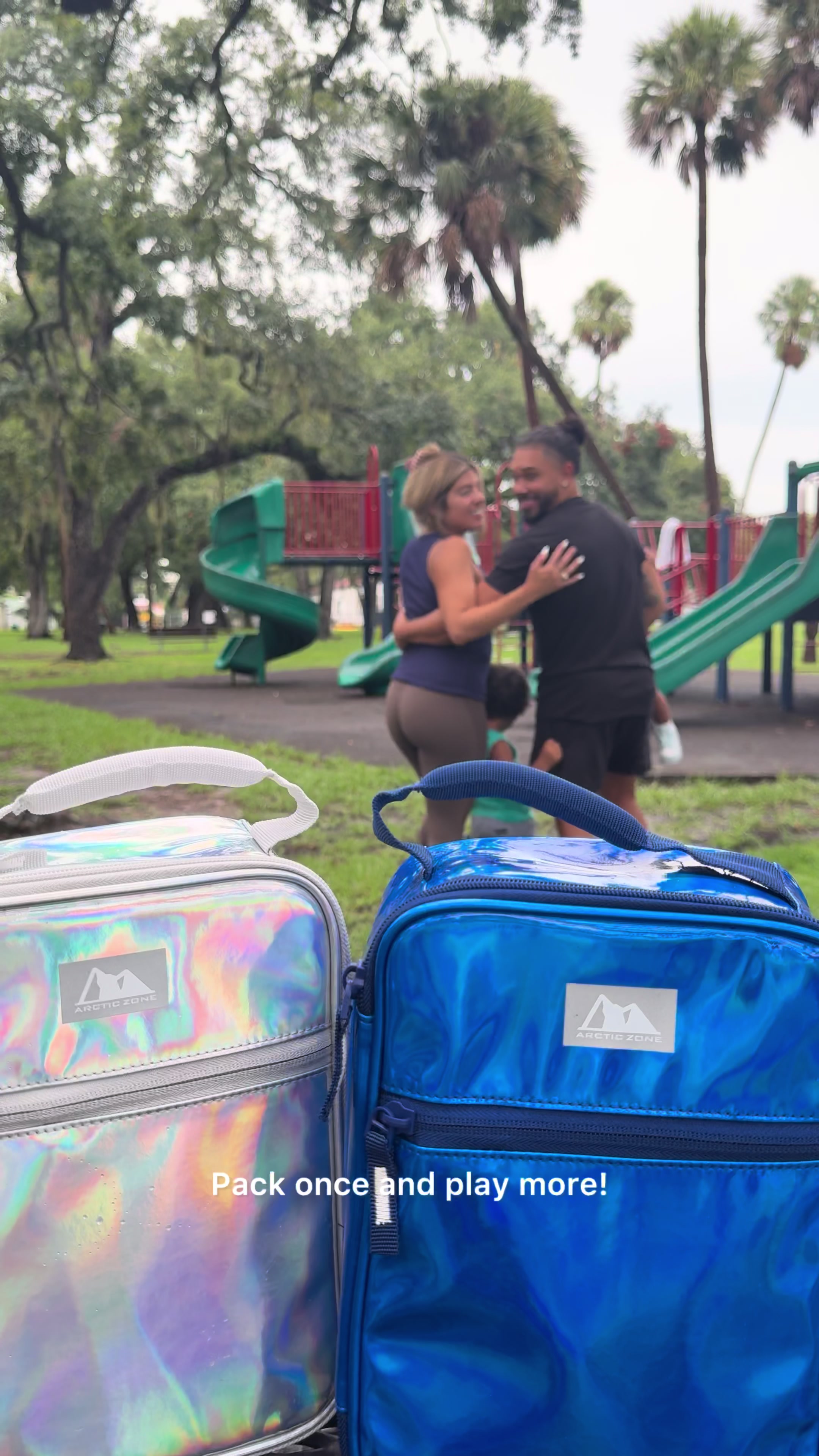 TikTok post by @antxana for Arctic Zone. Caption reads: [...] Zero snack drama. 🙌 Thanks to the @Arctic....