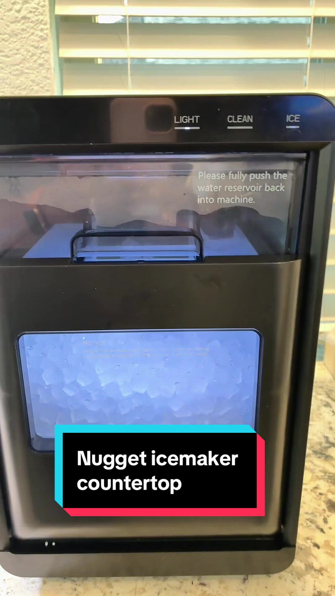 TikTok post by @buywithbecca for Euhomy US. Caption reads: POV: Your media room just became everyone’s....