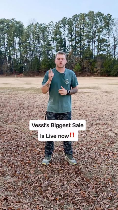 Instagram post by @ezra_robinson_02 for Vessi. Caption reads: Don’t miss out on @vessi store wide Black Friday....