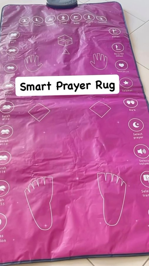 Instagram post by @masall40 for My Salah Mat. Caption reads: Salaam aleykoum, @mysalahmat are excited to....