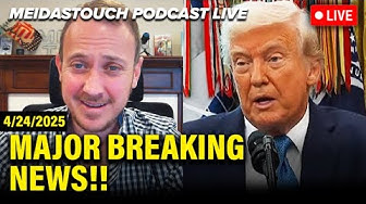 YouTube post by @MeidasTouch for Home Chef. Caption reads: LIVE: MeidasTouch RESPONDS to MAJOR Breaking News....