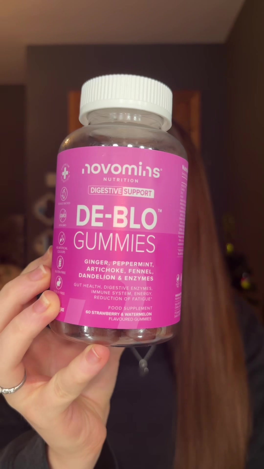 TikTok post by @charlotte_doolan for Novomins. Caption reads: Necessity this season!🍗 @Novomins Ireland @The....