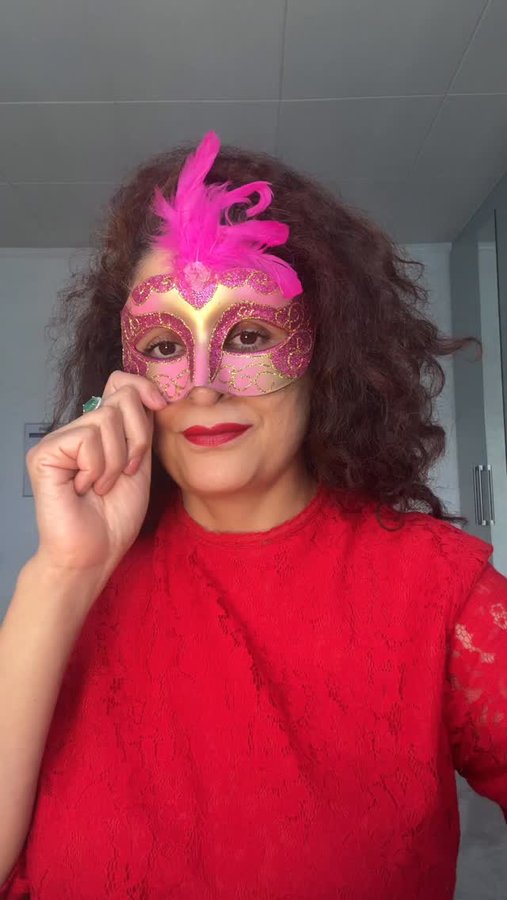 Instagram post by @reviewsbypuja for CeraVe UK&I. Caption reads: From mystery masquerade ✨ to Queen of Hearts reign....