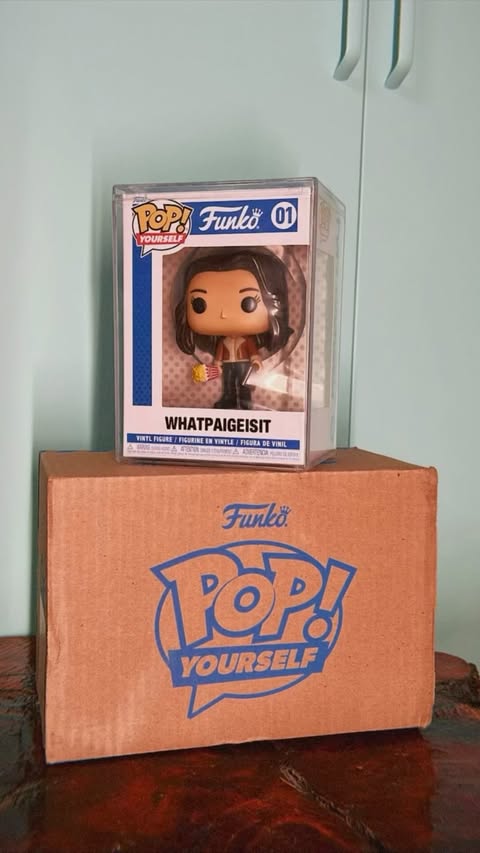 Instagram post by @whatpaigeisit for Funko. Caption reads: Ever look at your Funko Collection and think,....