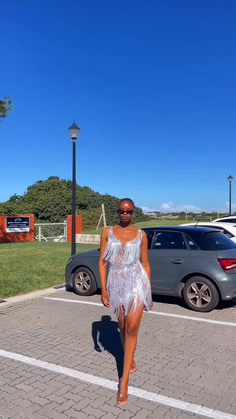 Instagram post by @_noku_m for Mew Mews. Caption reads: A Fine Blessed Babe 💞 Dress : @mewmewsofficial....