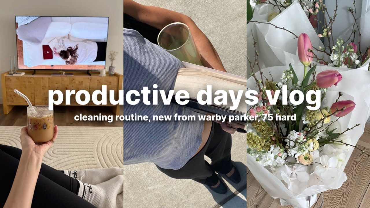 YouTube post by @AlexaEsco for Inside Then Out. Caption reads: vlog: my april favorites, deep clean with me,....