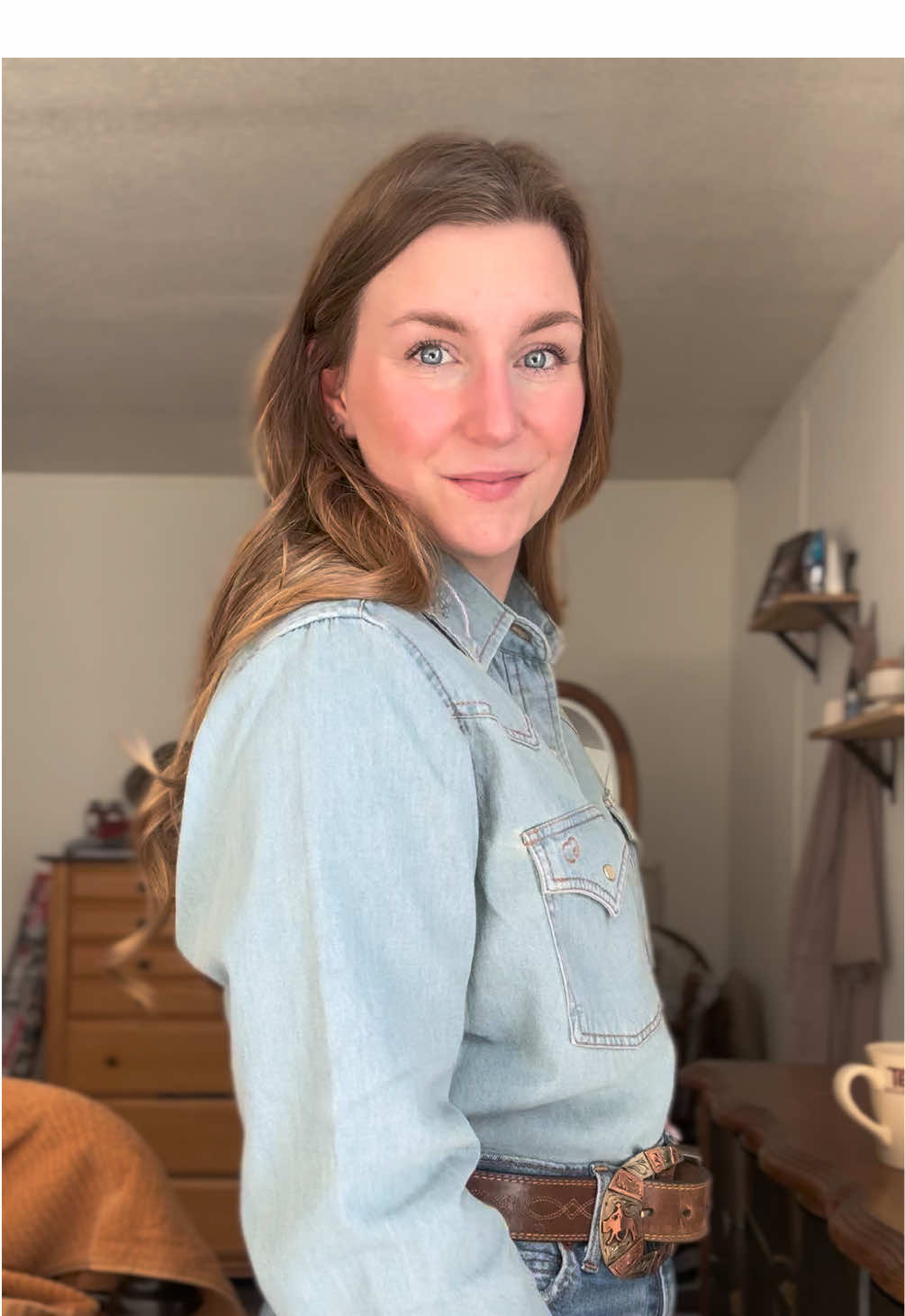 TikTok post by @cowgirlinspurs for Ely Cattleman. Caption reads: [...] cows 🙌🏼😅 (this is a joke btw) @Ely....