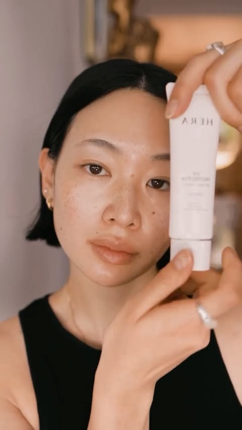Instagram post by @imalyssalau for HERA. Caption reads: Getting ready with @herabeauty_official 💗....