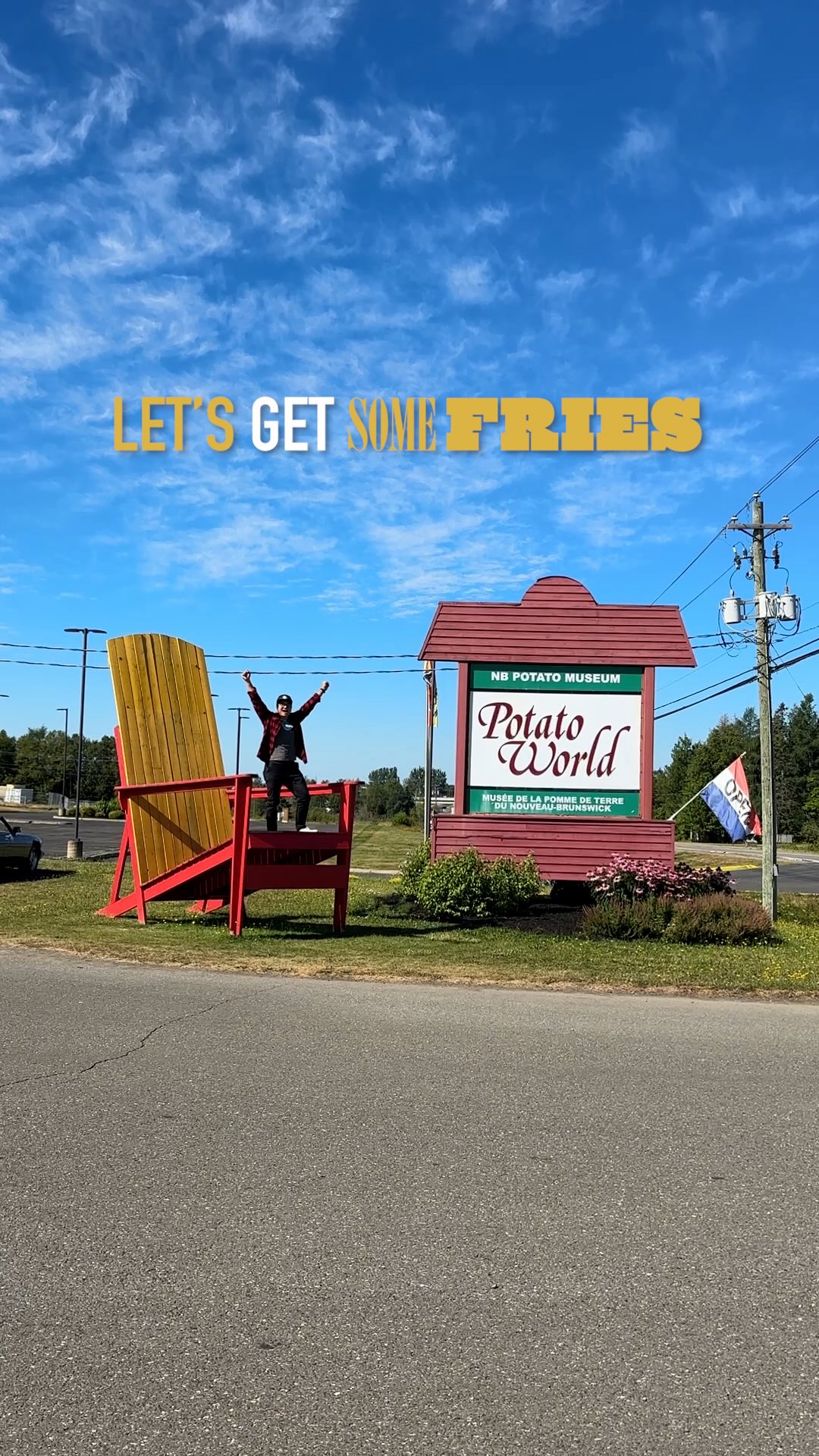 Instagram post by @east_coasteater for McCain. Caption reads: #ad I went on a hunt for the most crispy and....