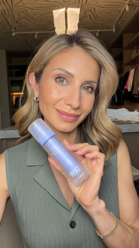 Instagram post by @lisajmakeup for Dr. Whitney Bowe Beauty. Caption reads: [...] used to. That’s why I added the....