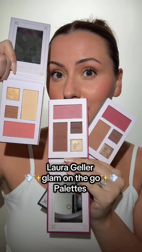 Instagram post by @roseandben for – Laura Geller. Caption reads: AD✨ Looking for the perfect gift for a beauty....