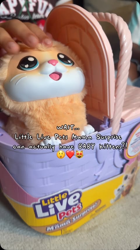 Instagram post by @aliyahxelia for Moose Toys. Caption reads: [...] all….🐾💫 Available @entertainer_toys....