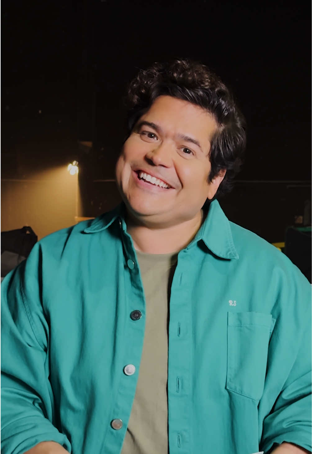 TikTok post by @harvey_guillen for Perfect Bar. Caption reads: [...] officially a #SponsoredShortKing?! @Perfect....