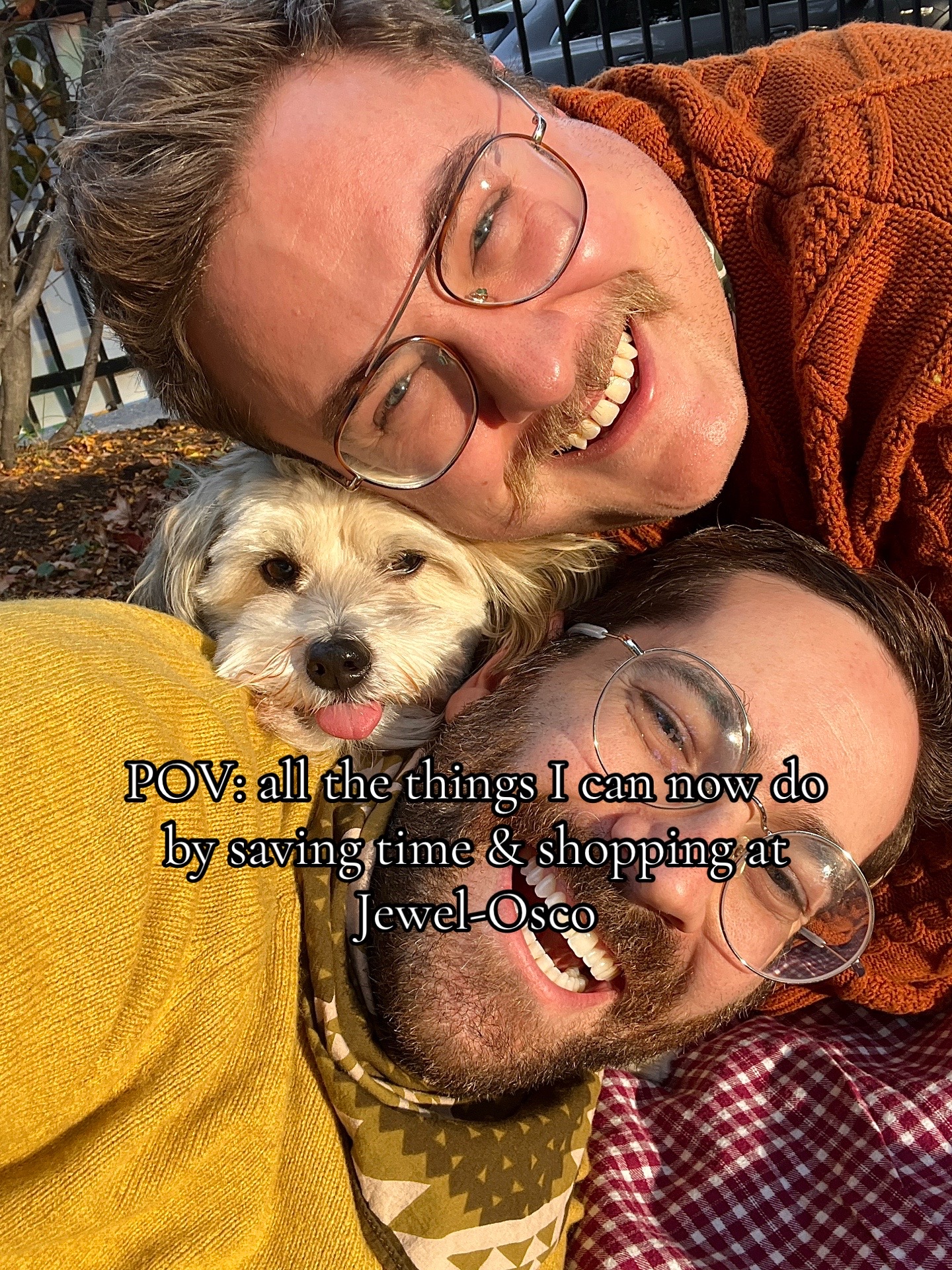 TikTok post by @marcosfunhouse for Jewel-Osco. Caption reads: The Turkey isn’t the only one getting a day all to....