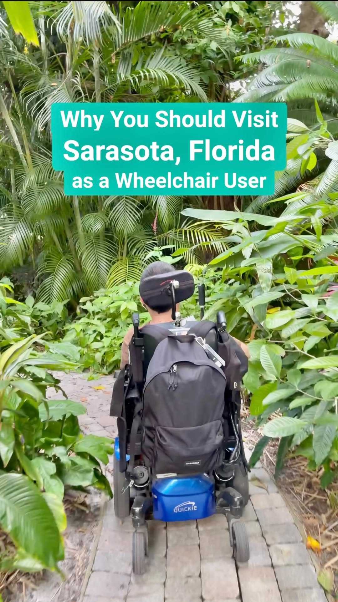 Instagram post by @curbfreecorylee for VISIT FLORIDA. Caption reads: #ad For this National Plan for Vacation Day, I’m....