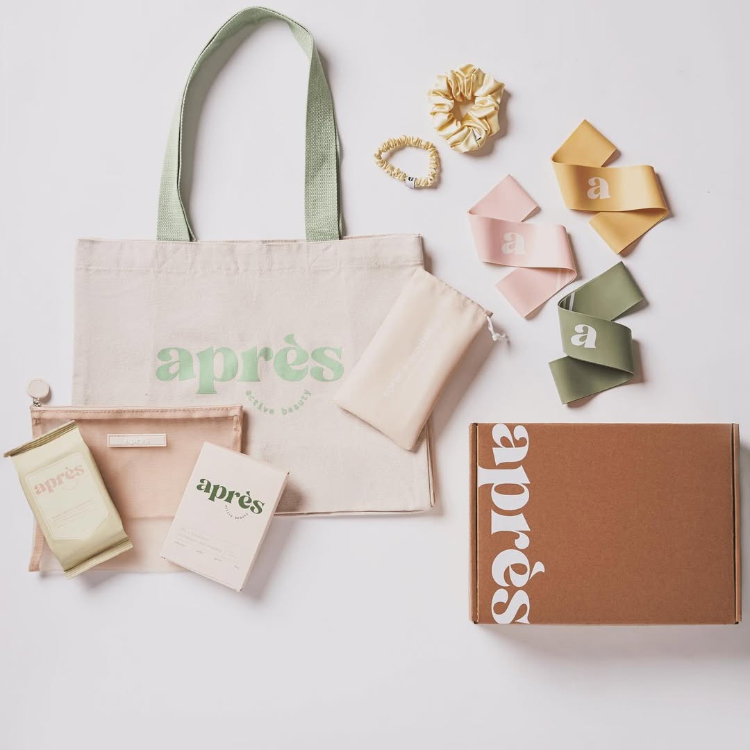 Instagram post by @dompeii for Après Beauty. Caption reads: I am also a Brand Ambassador for @apresbeauty 🌱....