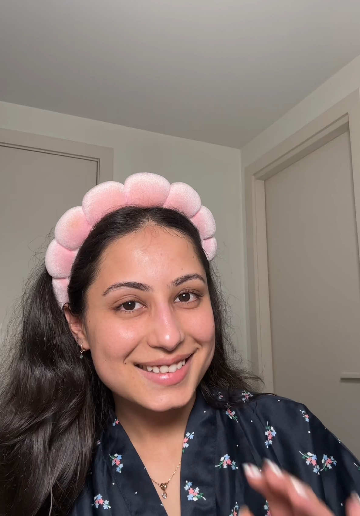 TikTok post by @neha_bista for Dr.G. Caption reads: COLLABORATION. In love with this skin peel from....