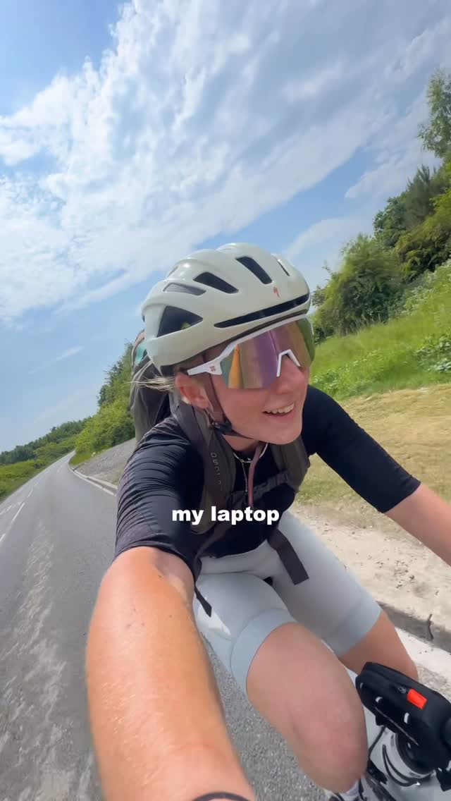 Instagram post by @lauradoessports for BOL Foods. Caption reads: just a girl, a tent, 230km and a bunch of free....