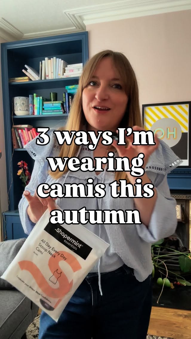 Instagram post by @iamalisonperry for Shapermint. Caption reads: AD - These @shapermint camis are my new go-to for....