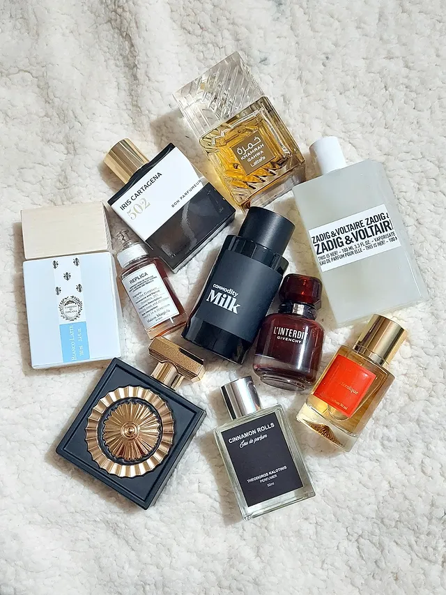 Instagram post by @armadiodisabry for Bon Parfumeur. Caption reads: 𝗗𝗲𝗳𝗿𝗼𝘀𝘁𝗶𝗻𝗴 𝘄𝗶𝗻𝘁𝗲𝗿....