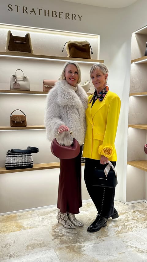 Instagram post by @mogzee_m for Harrods. Caption reads: .
A Day with my Bestie …. 👯 
.
@stripeycoral was....