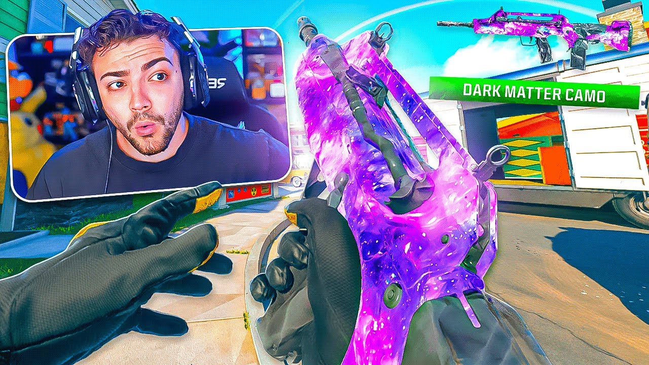 YouTube post by @RaidAway for KontrolFreek. Caption reads: I UNLOCKED the DARK MATTER FFAR 1 and it's BROKEN!....