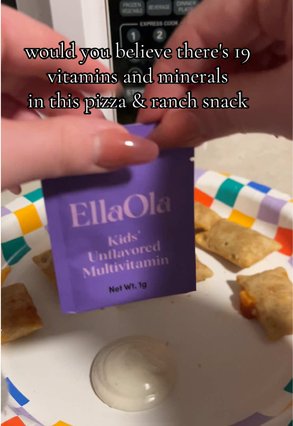 TikTok post by @babyrodsmami for EllaOla. Caption reads: [...] just protect your peace as a parent....