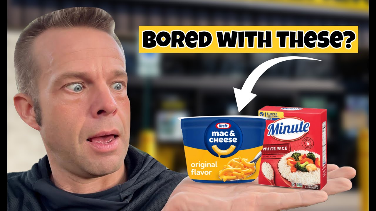 YouTube post by @ChefCorso for TEREN. Caption reads: Bored with your pantry?  Make these two easy....