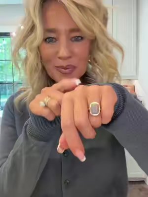 TikTok post by @leahwatkins8 for STERLING FOREVER. Caption reads: Another gorgeous ring from @Sterling Forever....