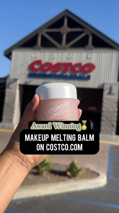 Instagram post by @costcothisweek for Saturday Skin. Caption reads: 😱 It’s a three-phase magic!! ✨ From a buttery....