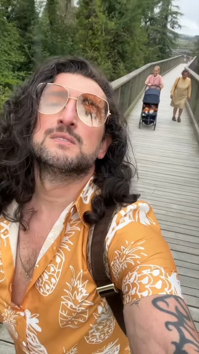 Instagram post by @gourounlian for Renault. Caption reads: Renault handed me the keys to their....