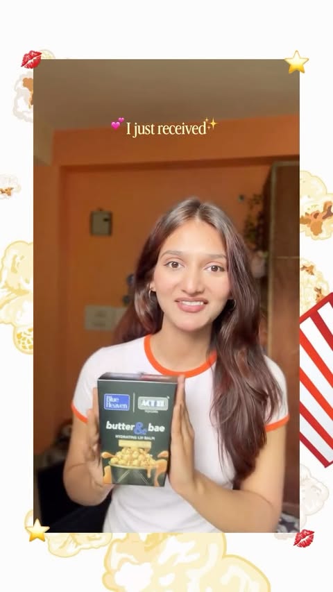 Instagram post by @anushqa_s for Blue Heaven Cosmetics. Caption reads: [...] and main character energy....