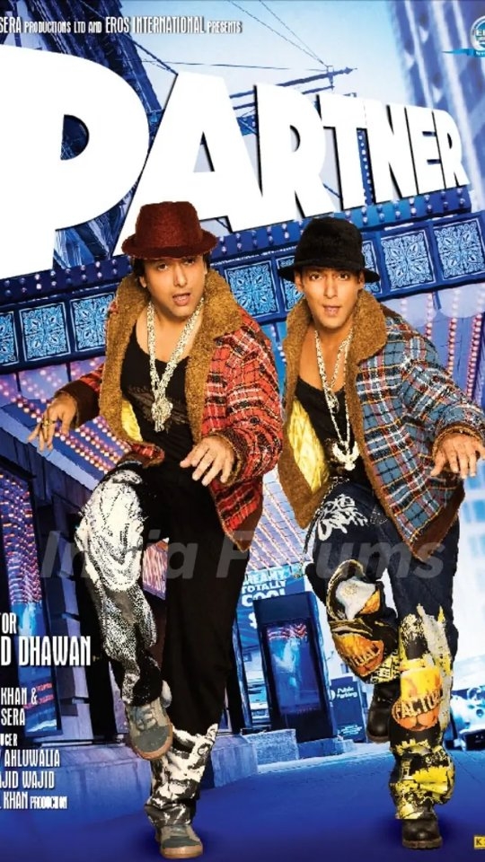 Instagram post by @bollywoodglimpse for DC. Caption reads: Govinda and Salman's duo is iconic 🔥♥️....