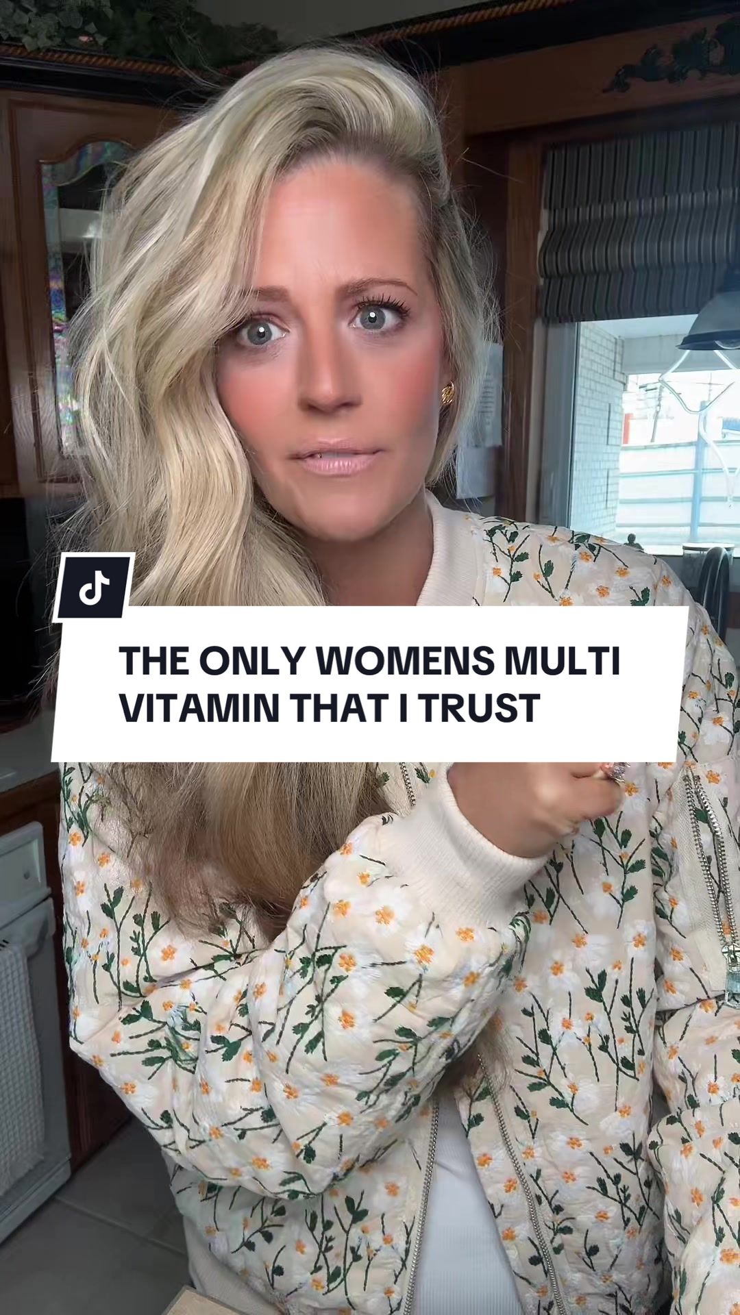 TikTok post by @theashleywill for Needed. Caption reads: [...] #energy #multivitamin #hormonehealth @Needed....
