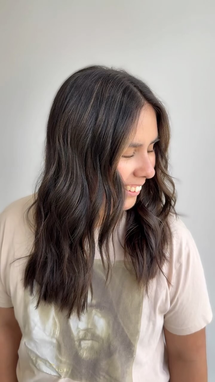 Instagram post by @lexievaughnstyling for K18 Hair. Caption reads: [...] #lexievaughnstyling #k18hair #k18repair....