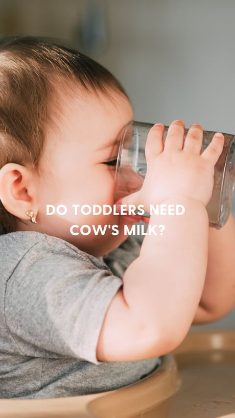 Instagram post by @breezy__babies for Motherlove Herbal Company. Caption reads: 👶🏽Do Toddler’s Need Cows Milk?🐮
Yes, it’s me....
