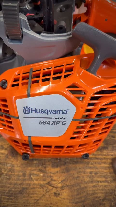 Instagram post by @machinery_nation for Husqvarna. Caption reads: [...] at the construction of the brand NEW....