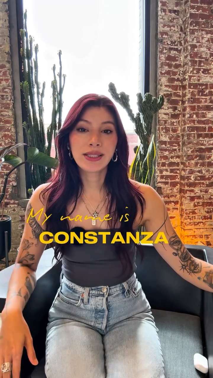 Instagram post by @constanzatattoo for Tattoodo. Caption reads: ✨ Bookings open in NYC ✨
Proud to collaborate with....