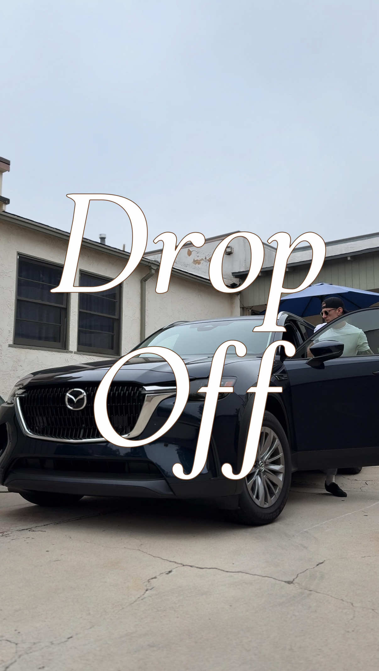 TikTok post by @blakeoftoday for Mazda USA. Caption reads: [...] leave the homework on the kitchen table. The....