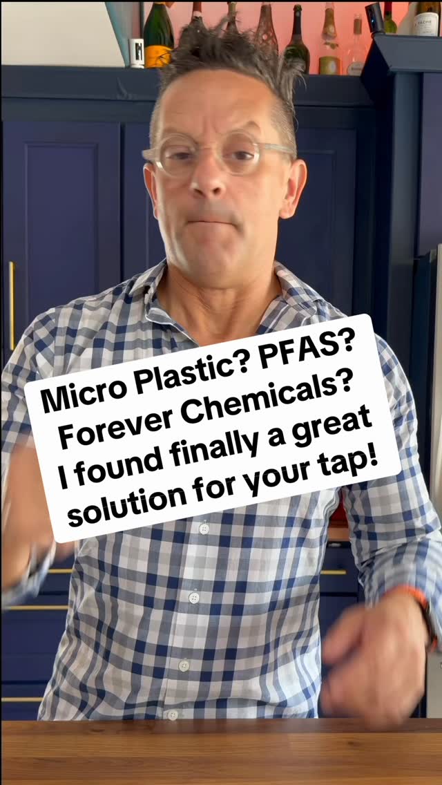 Instagram post by @martinriese for Delta Faucet. Caption reads: #AD Micro Plastic? PFAS? Forever Chemicals?
I....