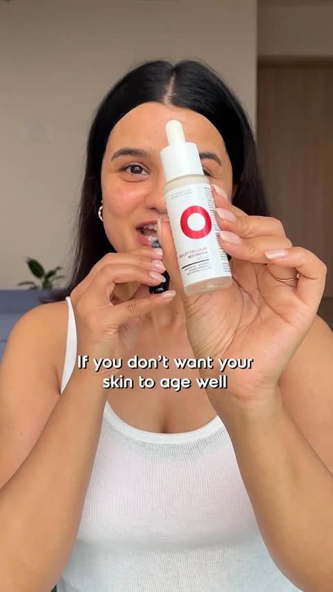 Instagram post by @devkotasiwani for Novology. Caption reads: [...] for LINK. #collaboration #antiaging....