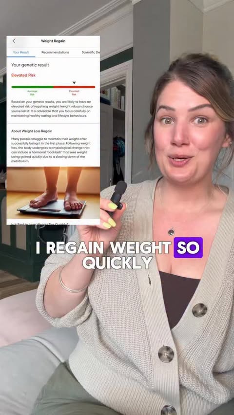 Instagram post by @_me.my.chins.and.i for CircleDNA. Caption reads: [...] #weightlosstips #healthiswealth #circledna.