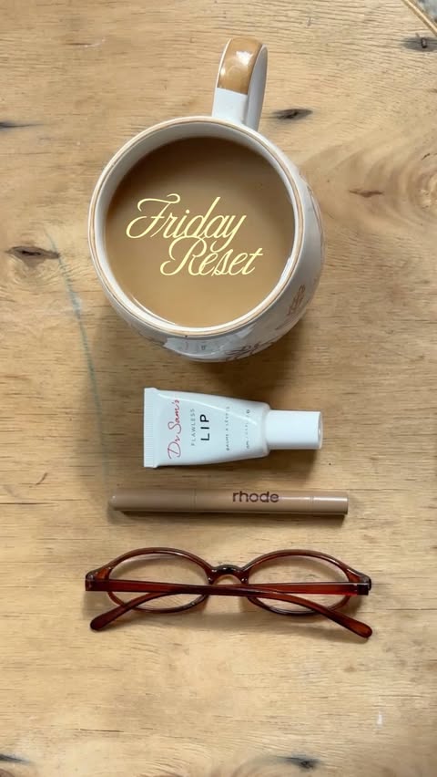 Instagram post by @h0llymoon for Chāmpo Haircare. Caption reads: Friday reset ☕️🍁 I love using Fridays as a little....