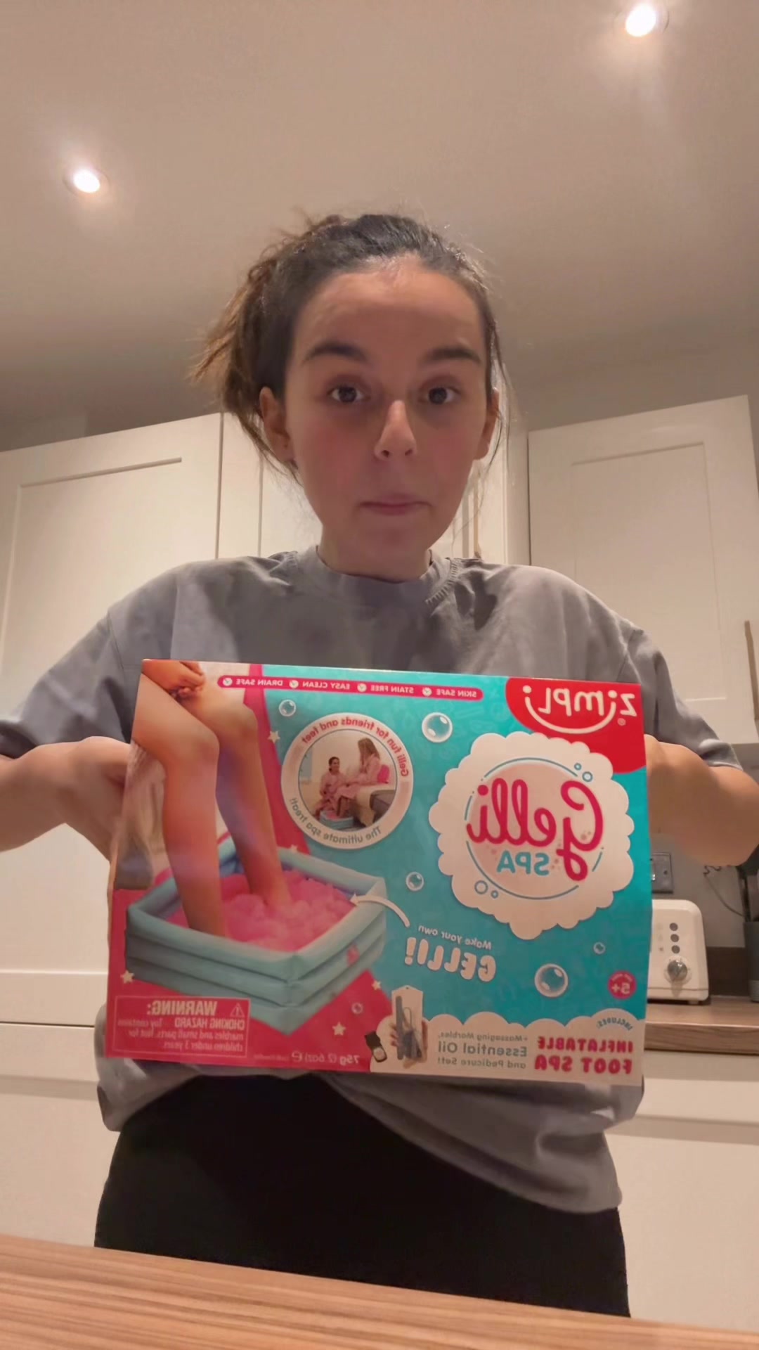 TikTok post by @chloe.elizabeth_elliott for Zimpli Kids. Caption reads: At this point I think @Zimpli Kids should sponsor....